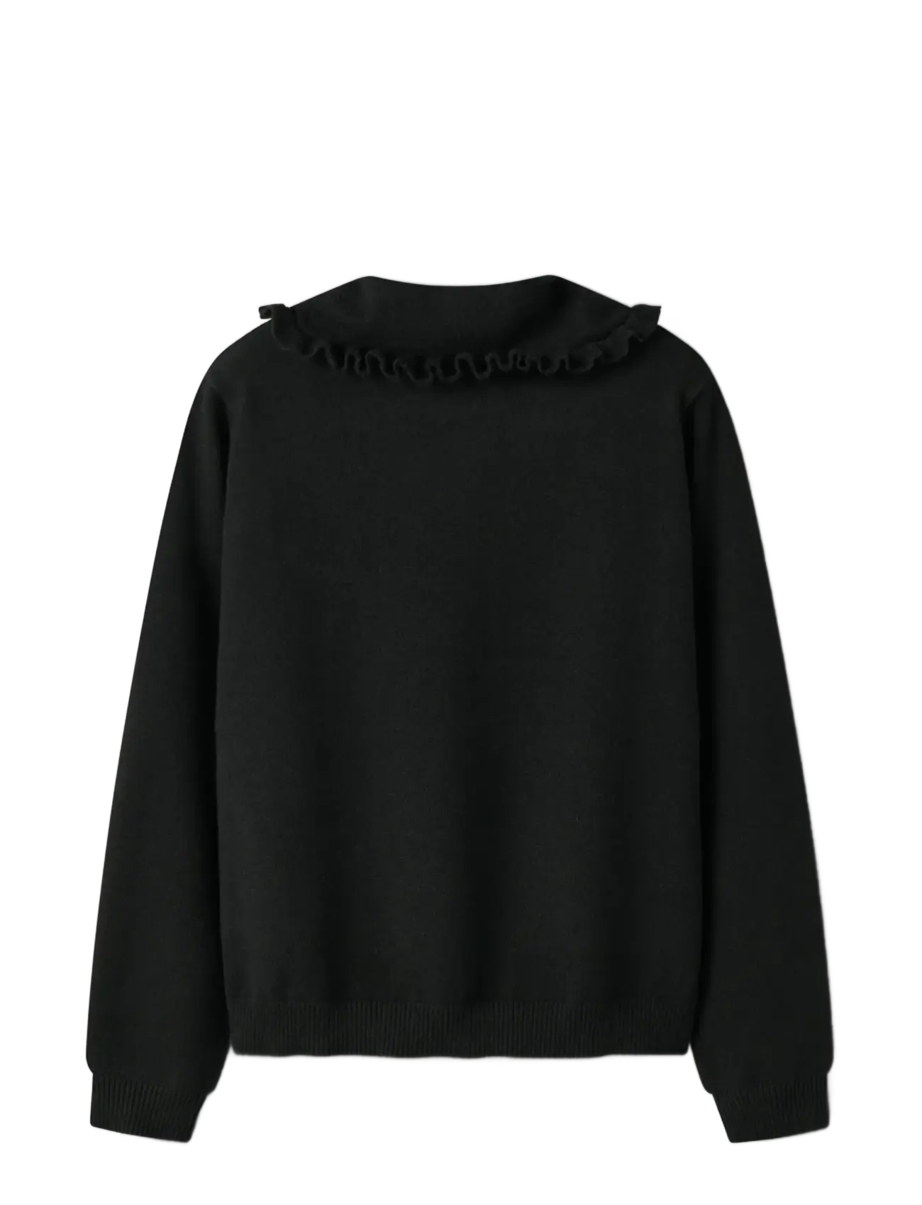 name it - NKFNELIA LS KNIT - trøjer - black - 1