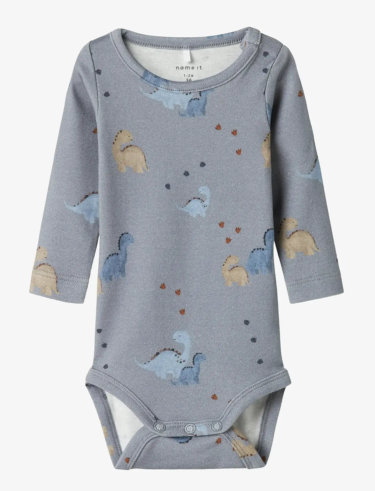 name it - NBMNOHR LS BODY - pikkade varrukatega bodid - tradewinds - 0