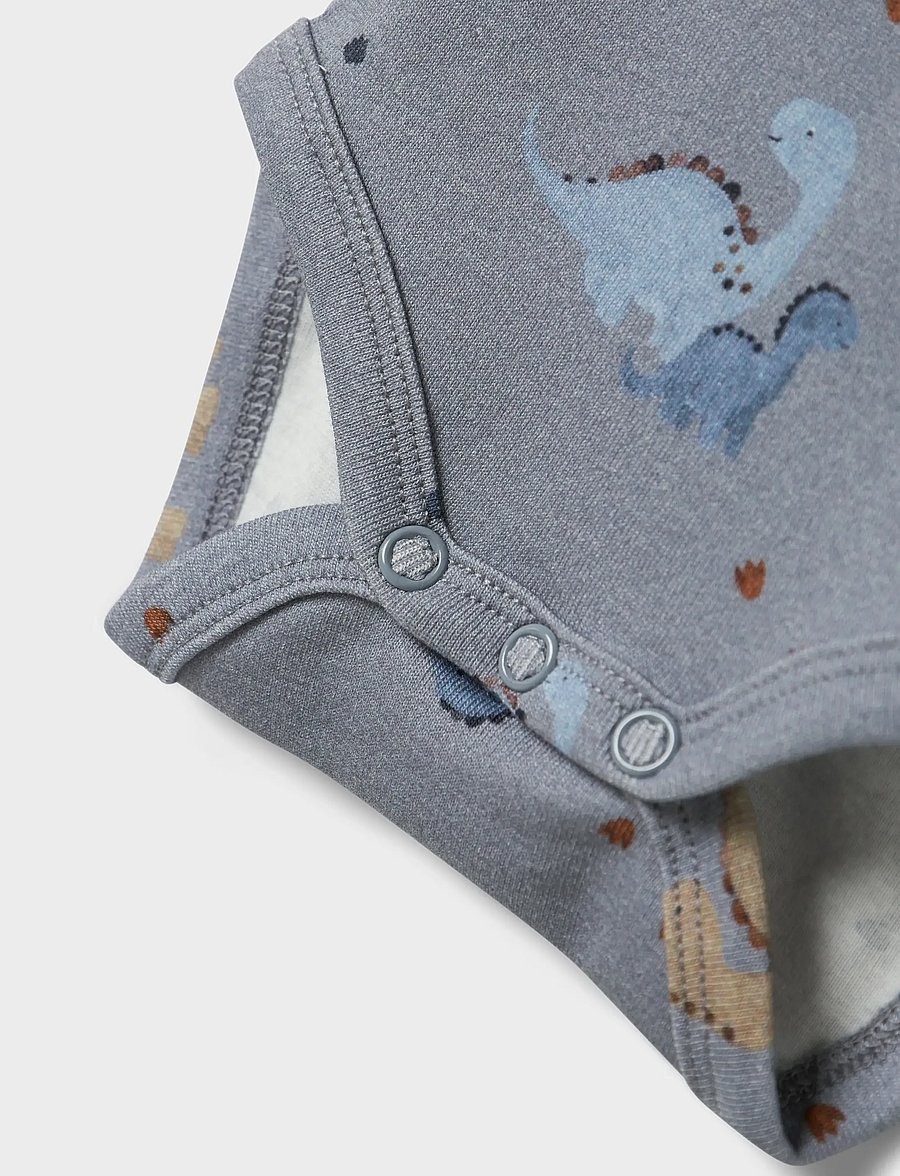 name it - NBMNOHR LS BODY - langärmelige bodys - tradewinds - 4