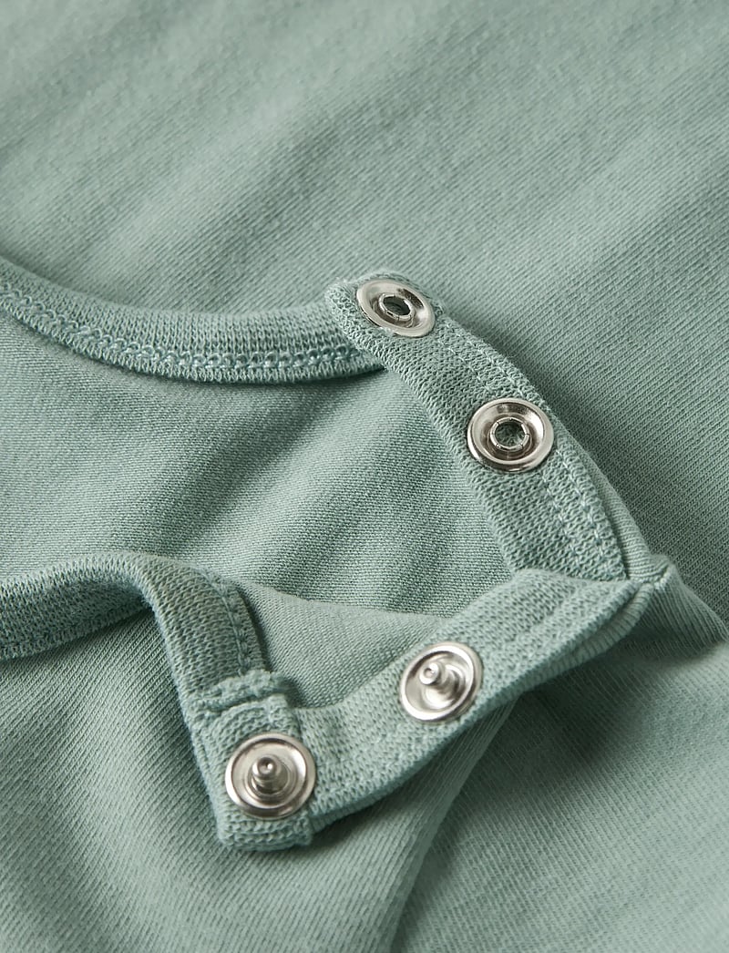 name it - NBMNUTS LS BODY BOX - langærmede bodyer - jadeite - 2