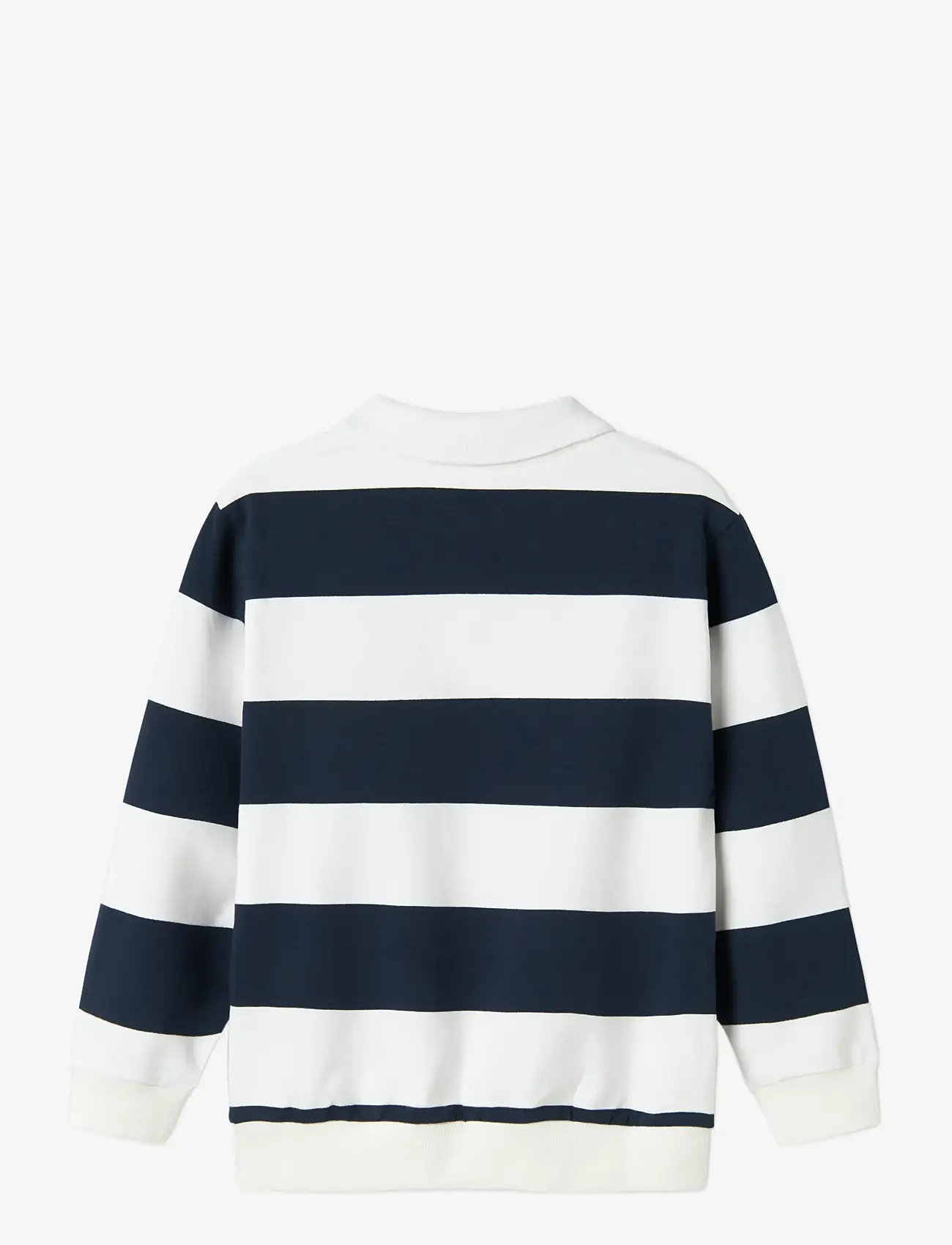 name it - NKMLEOPOLD LS NREG SWEAT UNB - pikkade varrukatega polod - bright white - 2