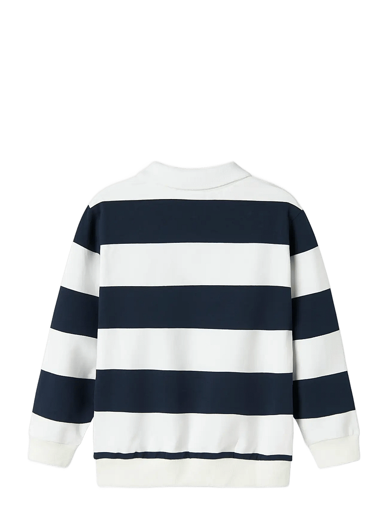 name it - NKMLEOPOLD LS NREG SWEAT UNB - pikkade varrukatega polod - bright white - 2