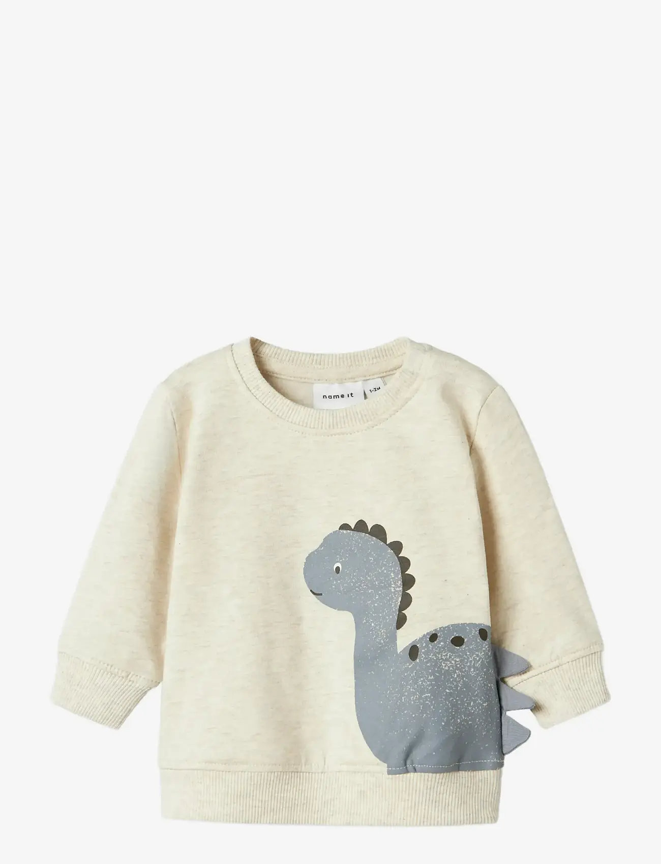 name it - NBMNIXEN LS SWEAT BRU - sweatshirts - peyote melange - 0