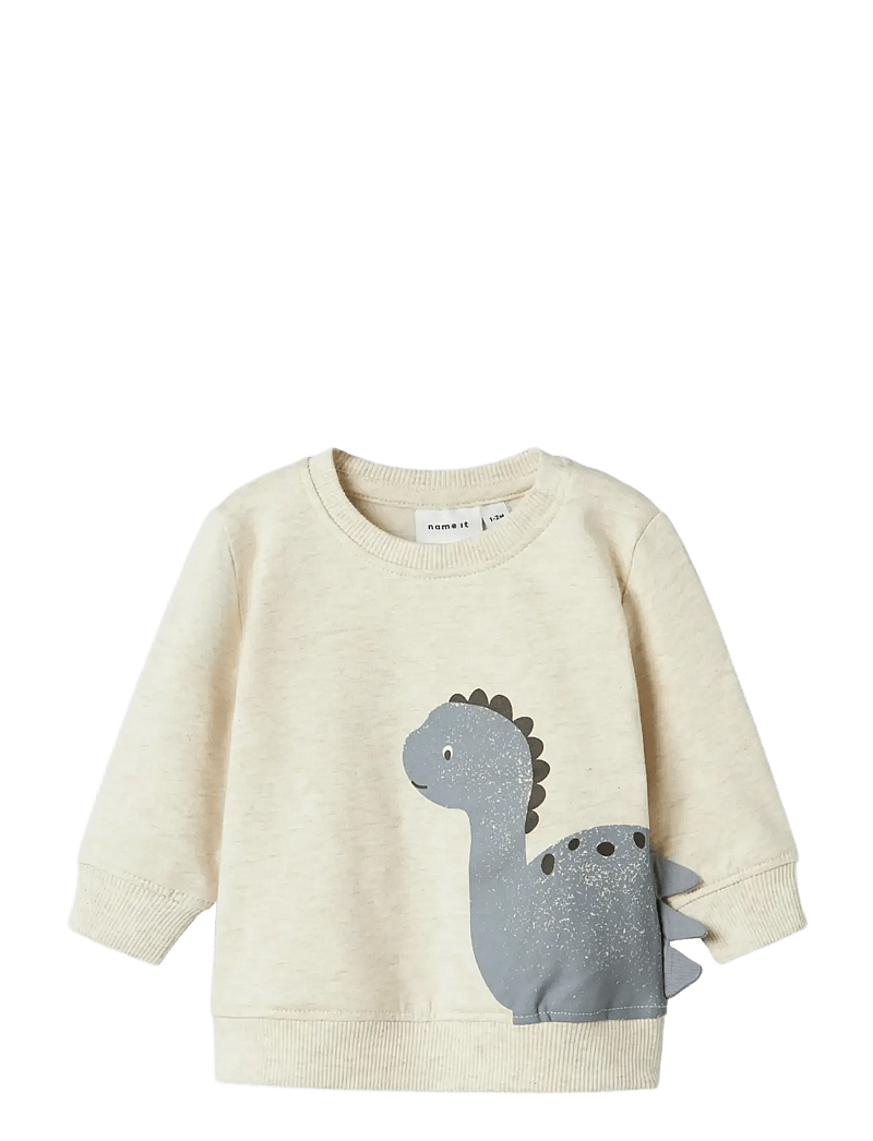 name it - NBMNIXEN LS SWEAT BRU - sweatshirts - peyote melange - 0