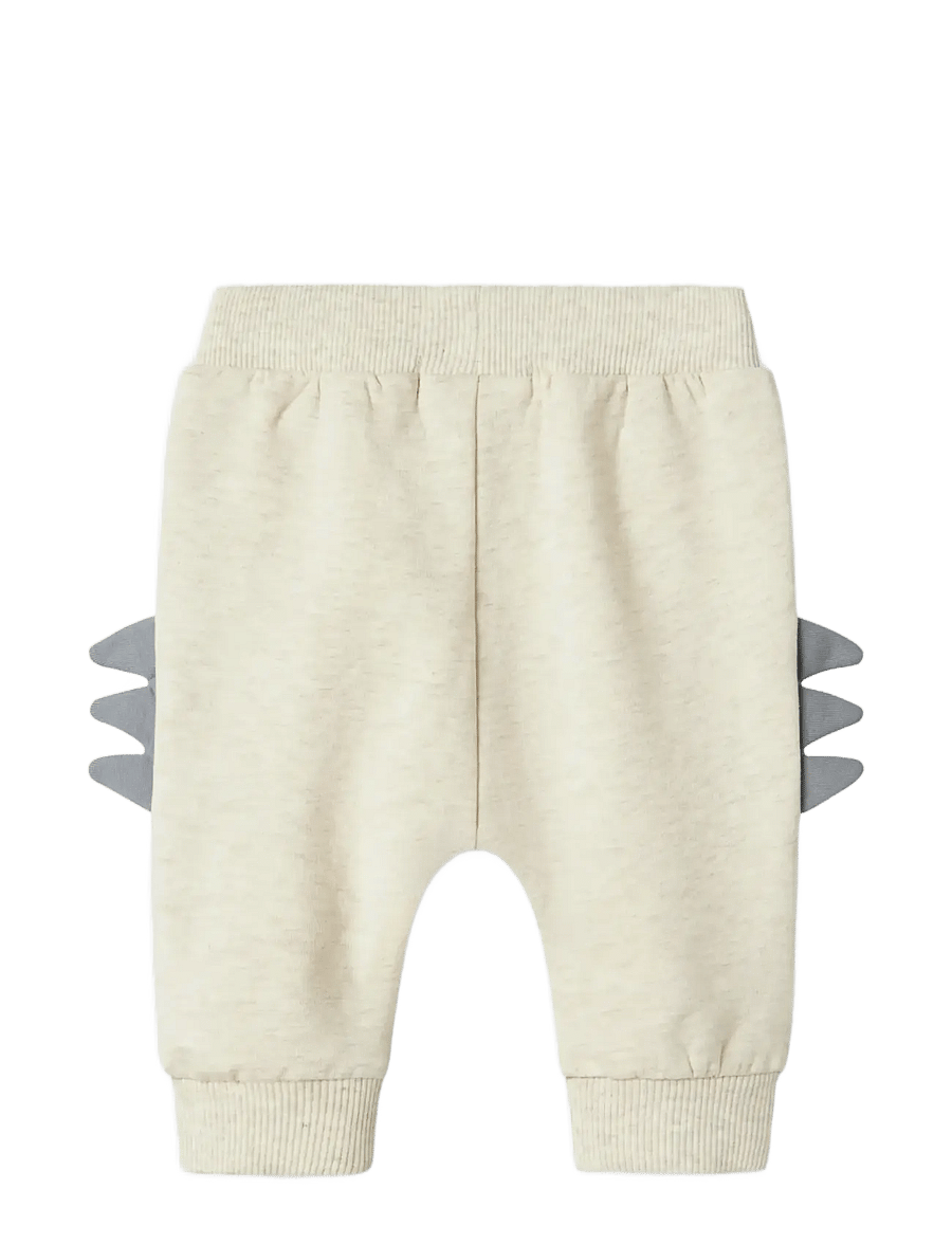 name it - NBMNIXEN SWEAT PANT BRU - jogginghosen - peyote melange - 2