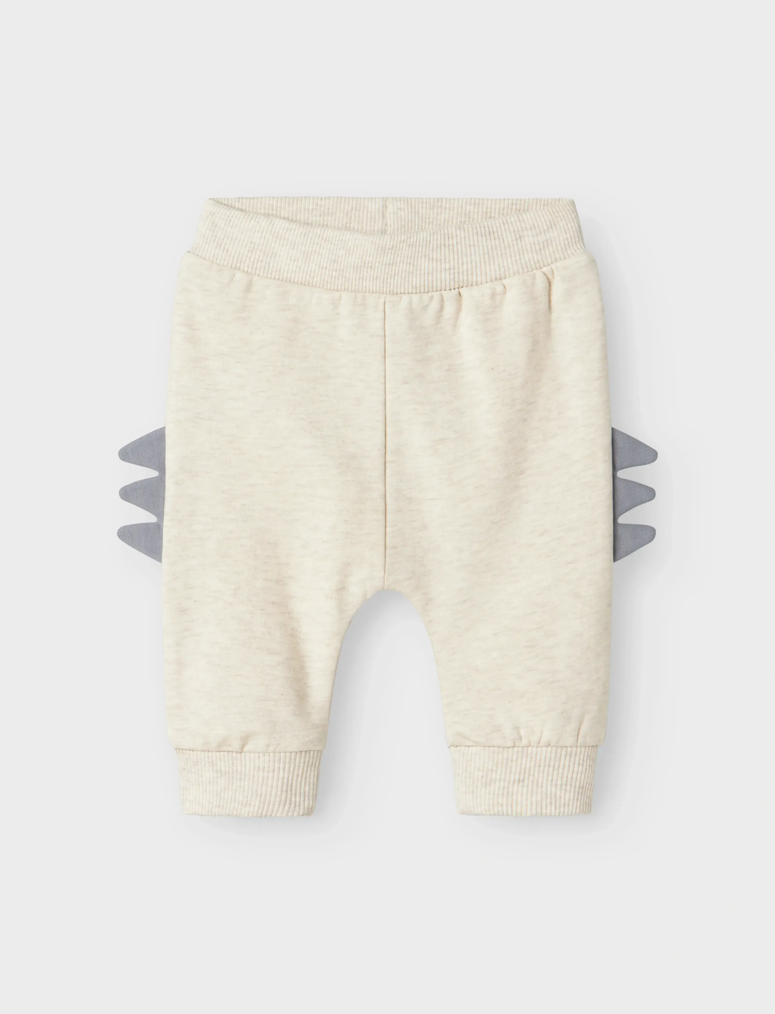 name it NBMNIXEN SWEAT PANT BRU - Underdele - PEYOTE MELANGE / cream