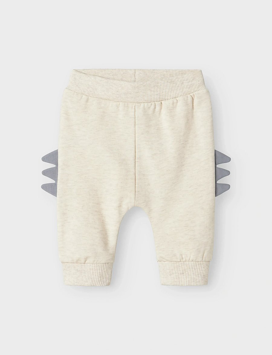name it - NBMNIXEN SWEAT PANT BRU - jogginghosen - peyote melange - 0