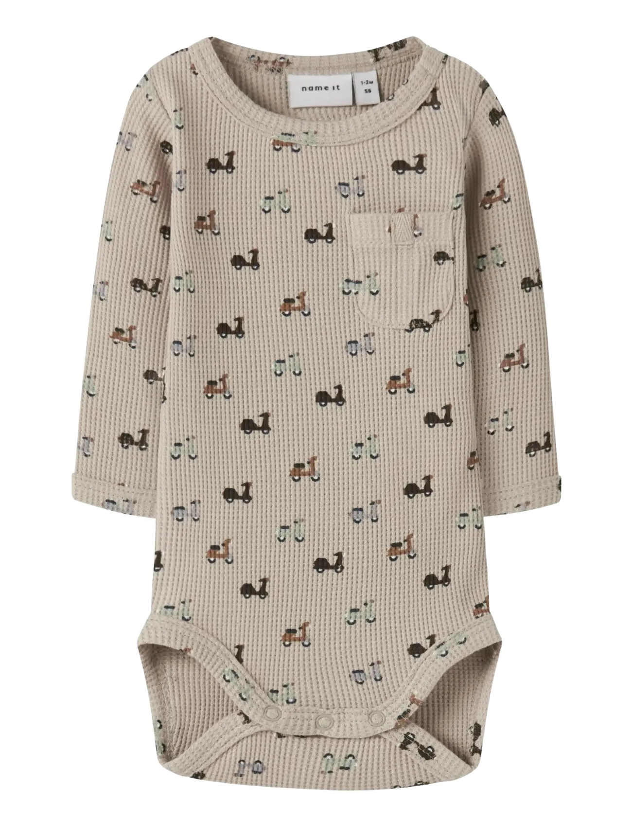 NAME IT Nbmnooter Ls Body Beige - 50 - Kinder