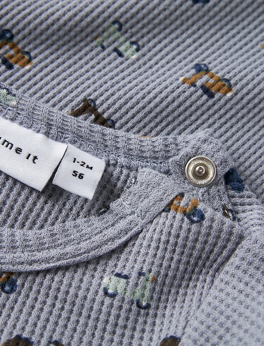 name it - NBMNOOTER LS BODY - langärmelige bodys - tradewinds - 3
