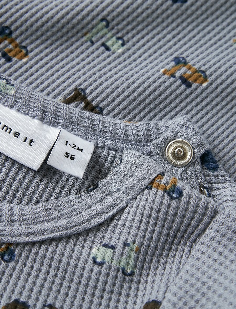 name it - NBMNOOTER LS BODY - langärmelige bodys - tradewinds - 4