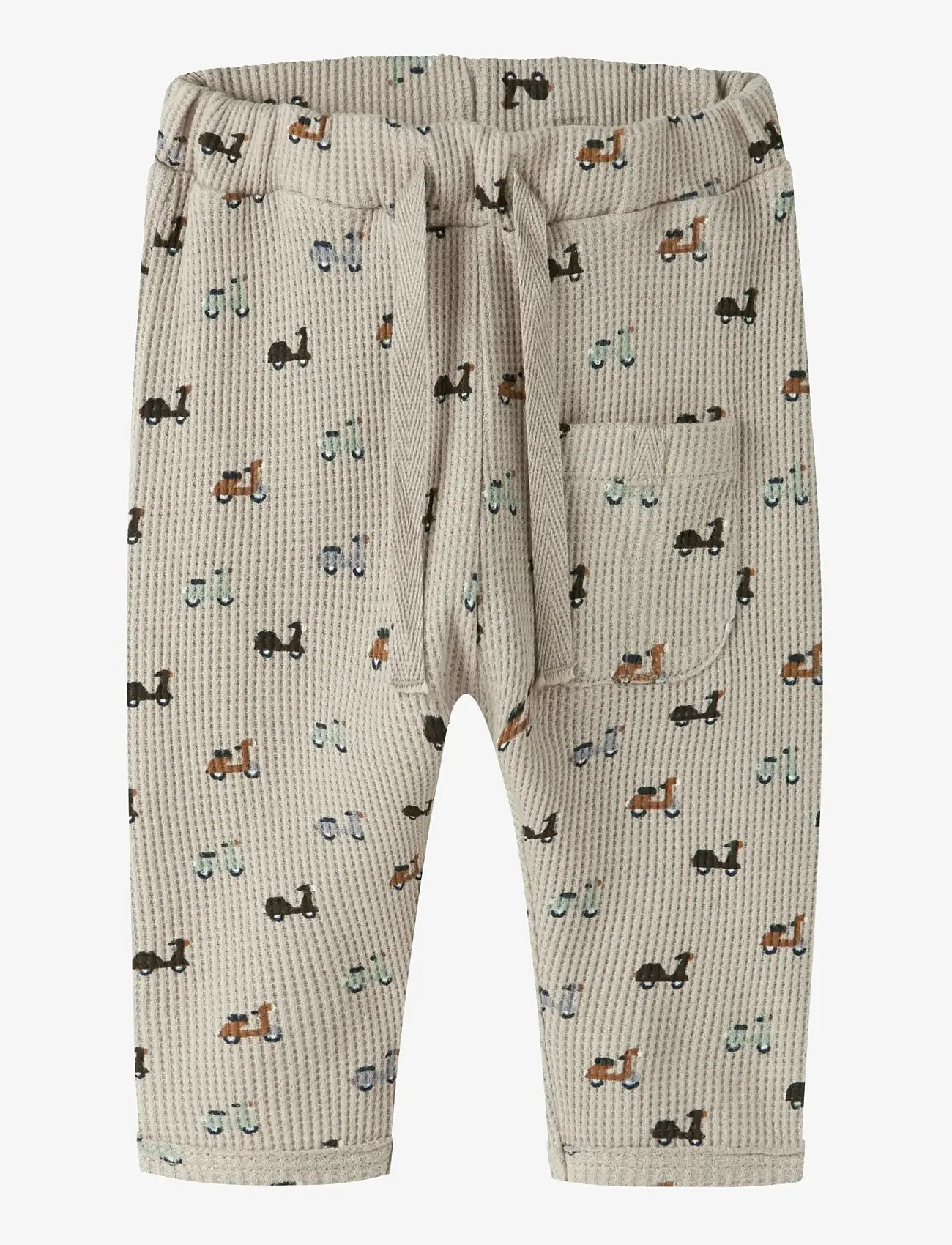 name it - NBMNOOTER PANT - bikses mazuļiem - island fossil - 0