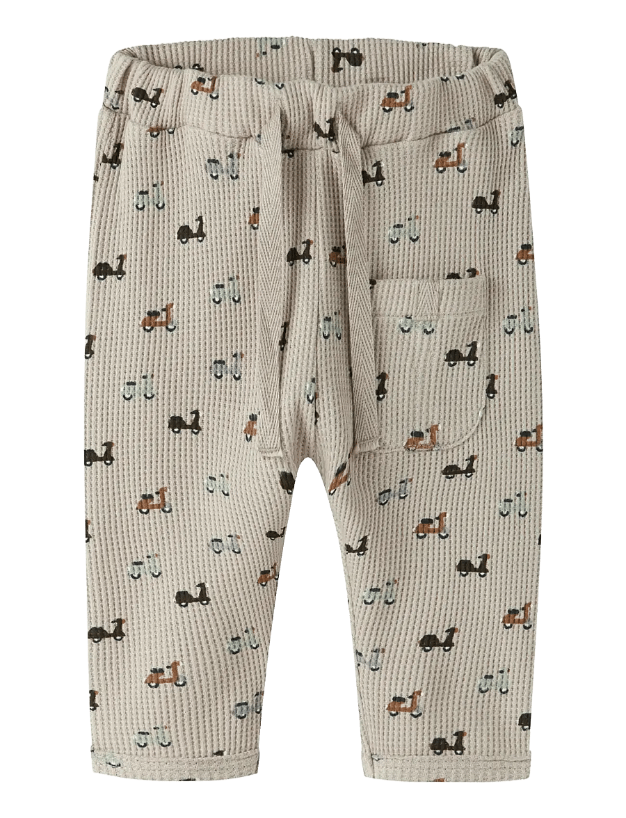 name it - NBMNOOTER PANT - pantalon pour bébé - island fossil - 1