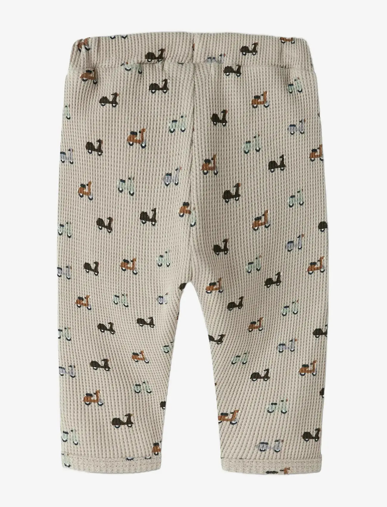 name it - NBMNOOTER PANT - bikses mazuļiem - island fossil - 1