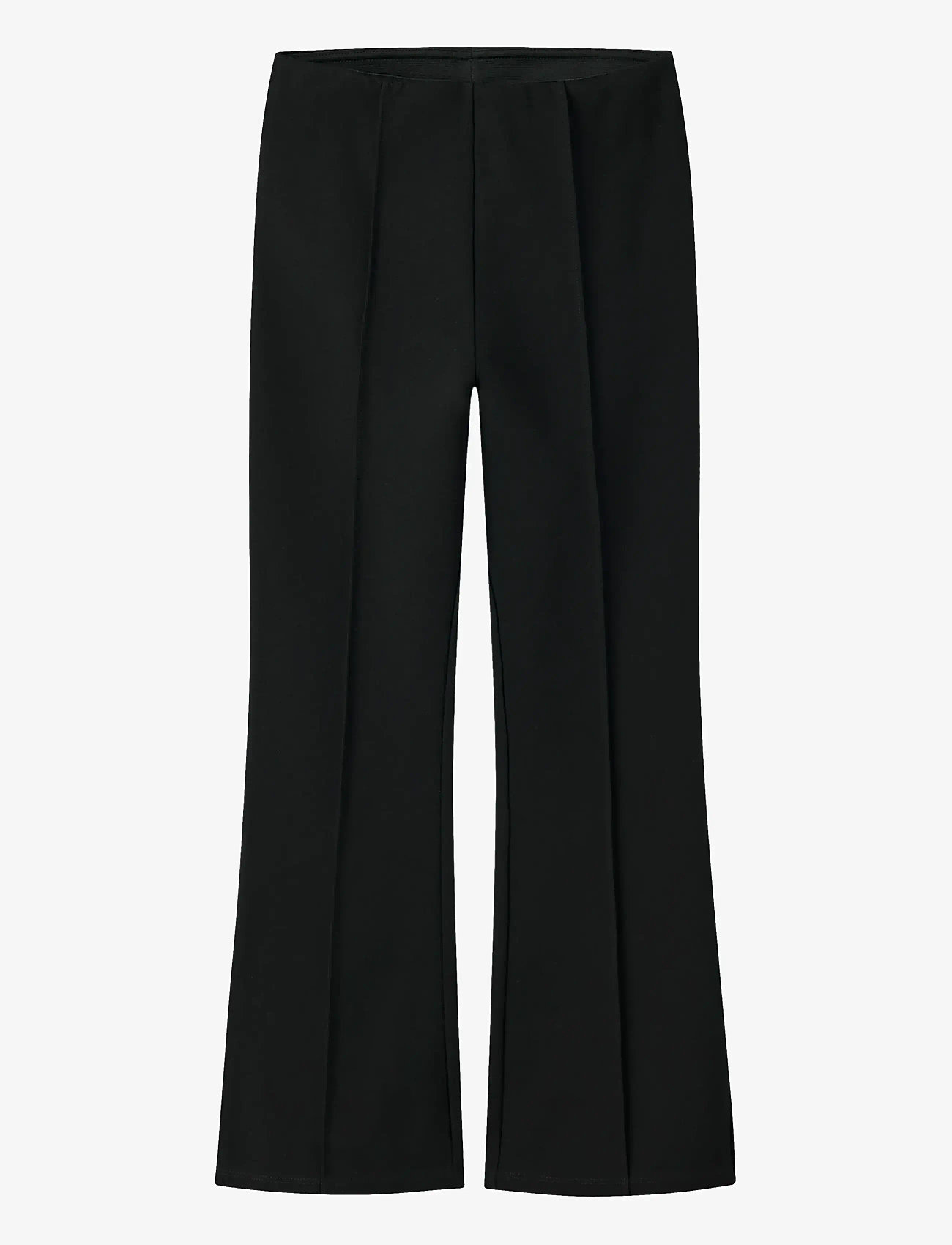 name it - NKFLEANDRE FLARE PANT - einkaufen nach alter von - black - 0