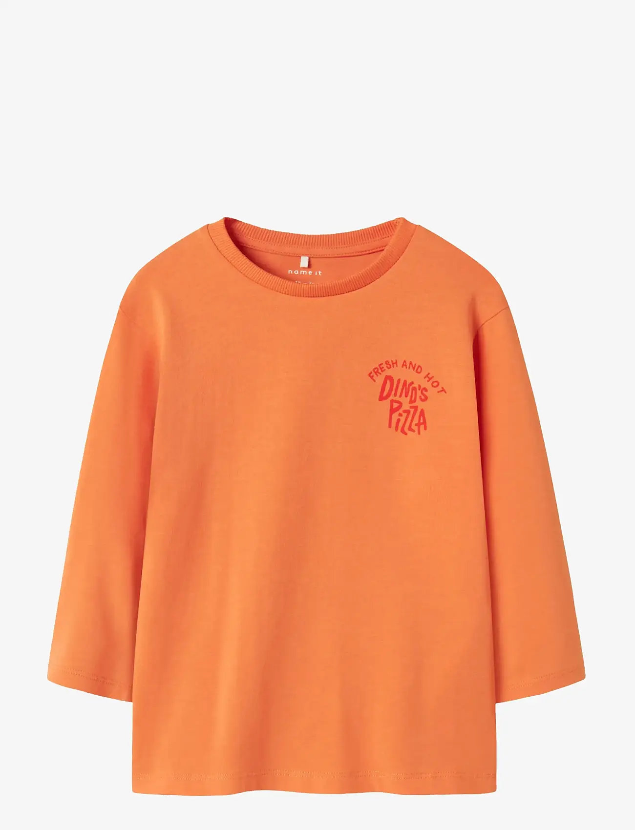 name it - NMMNOAH LS NREG TOP BOX - långärmade t-shirts - dusty orange - 0