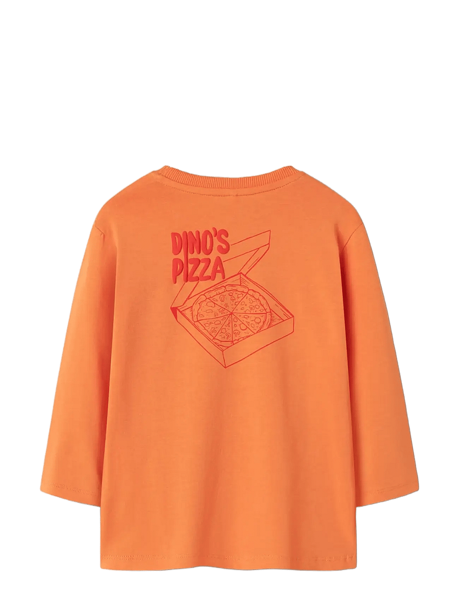 name it - NMMNOAH LS NREG TOP BOX - langärmelig - dusty orange - 1