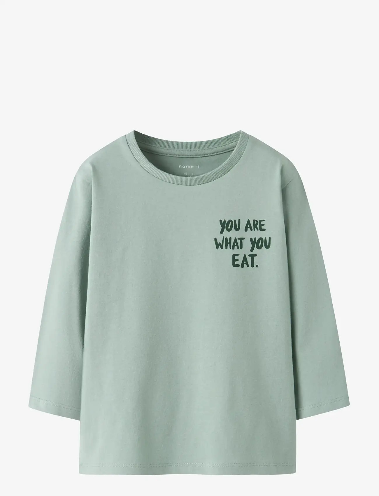 name it - NMMNOAH LS NREG TOP BOX - long-sleeved t-shirts - jadeite - 0