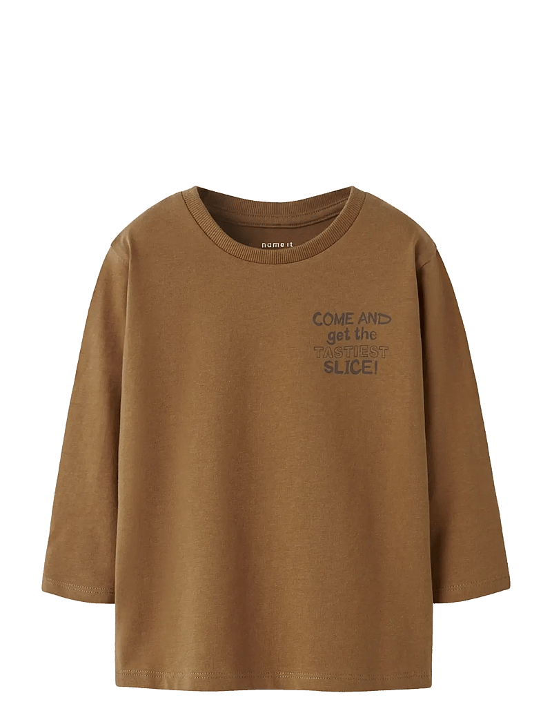 name it - NMMNOAH LS NREG TOP BOX - långärmade t-shirts - rubber - 0