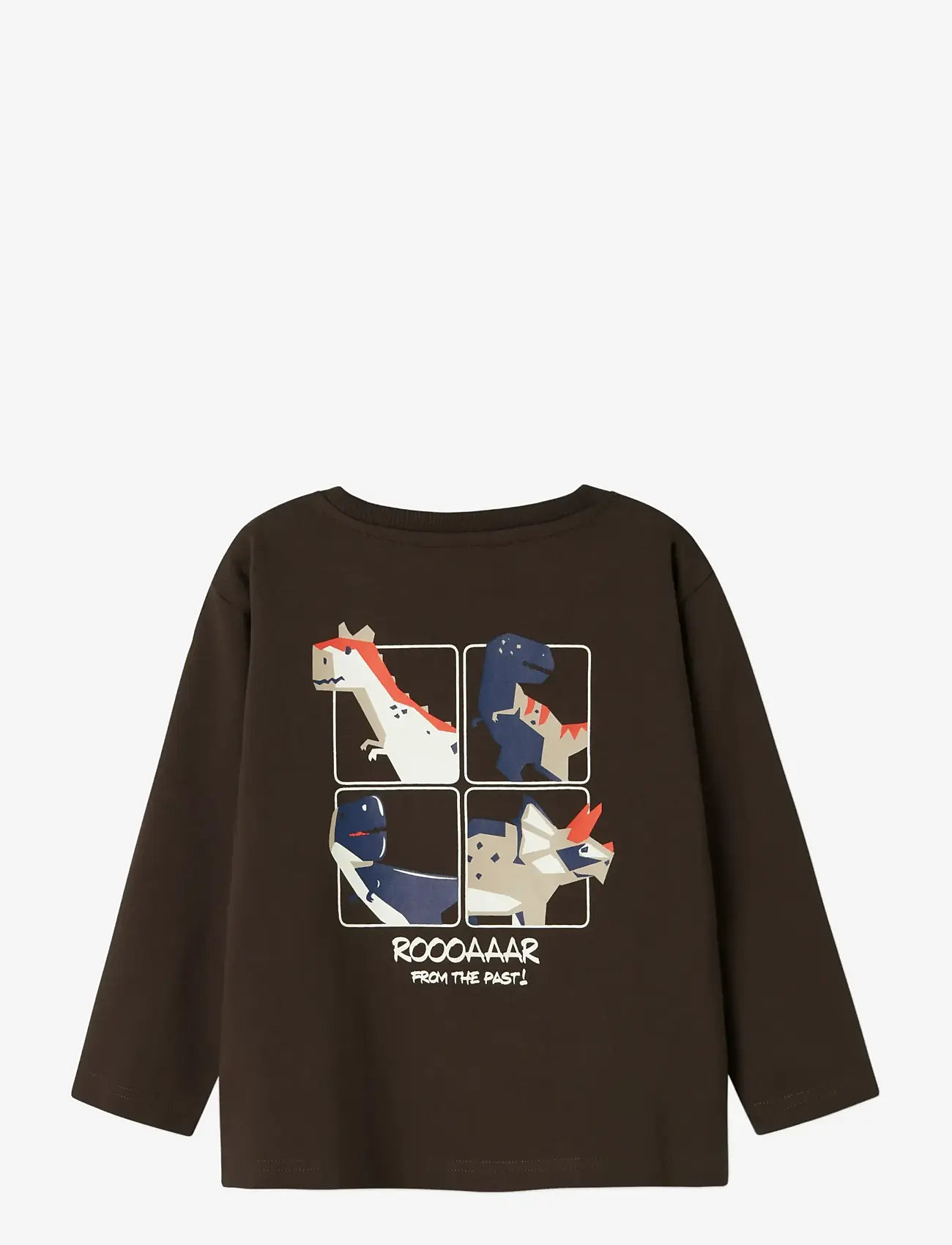 name it - NMMNATHAN LS NREG TOP BOX - långärmade t-shirts - delicioso - 1