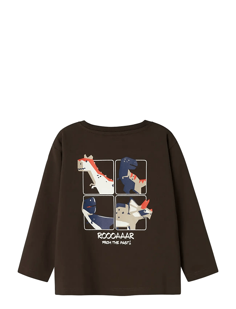 name it - NMMNATHAN LS NREG TOP BOX - långärmade t-shirts - delicioso - 1