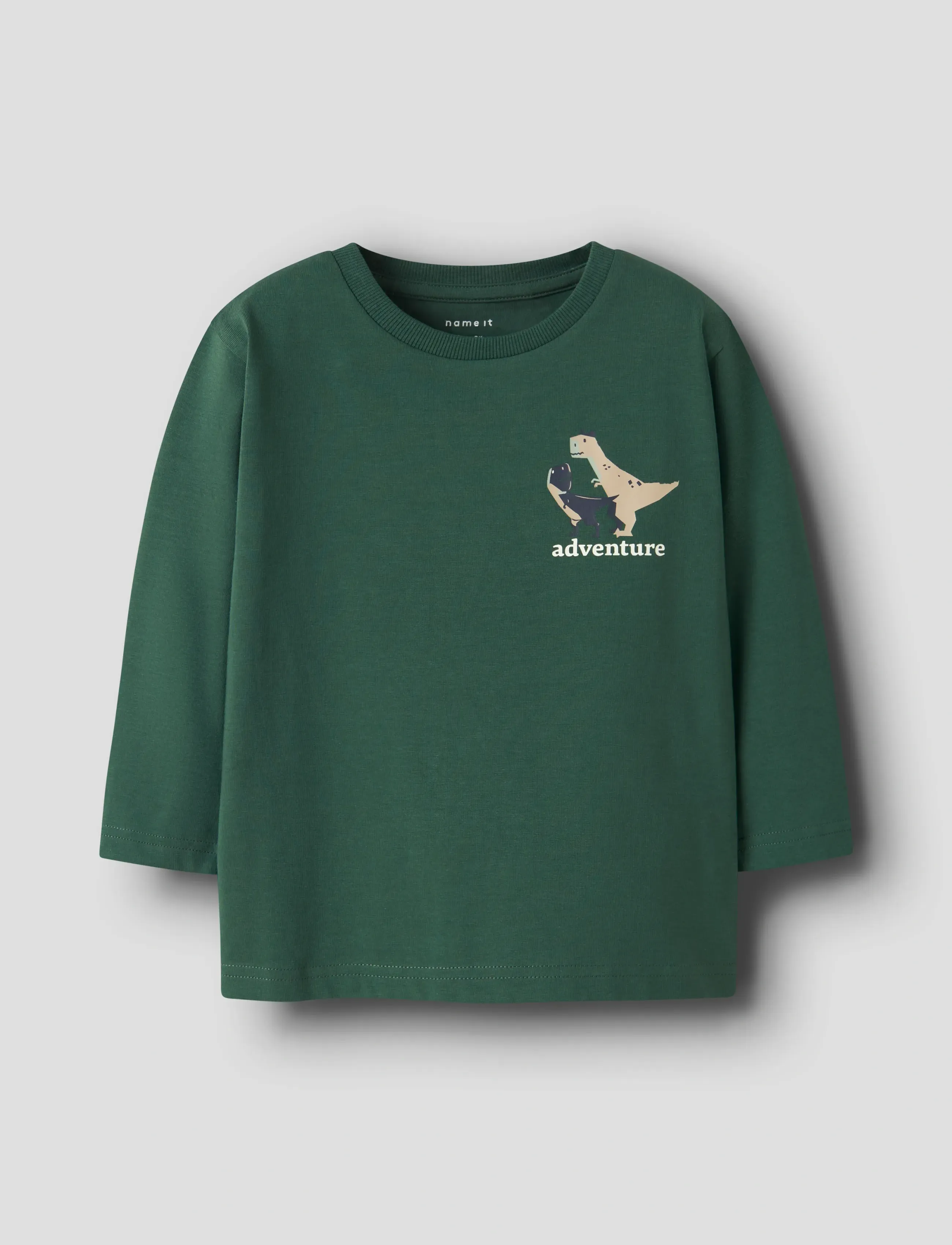 name it NMMNATHAN LS NREG TOP BOX - Toppar & T-shirts - GARDEN TOPIARY / green