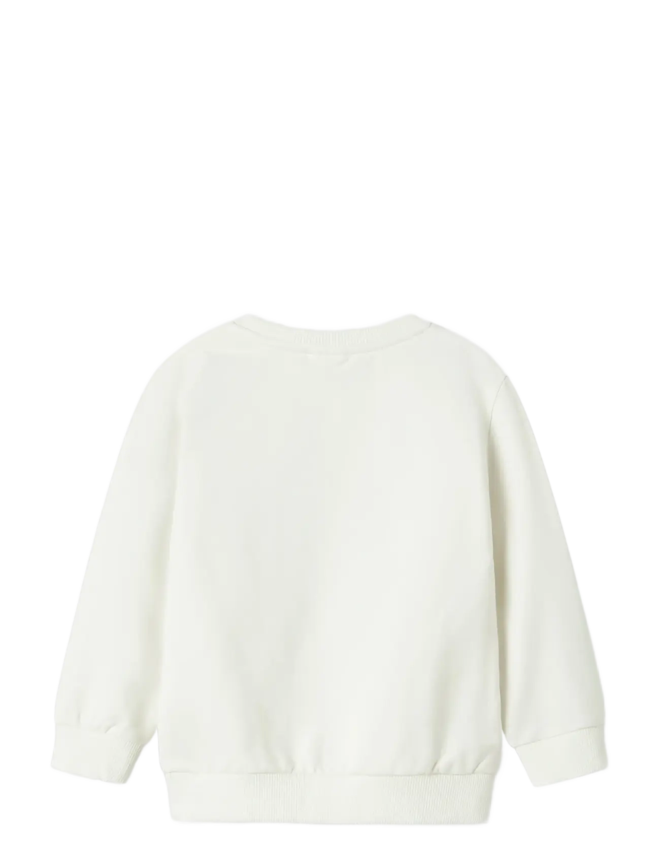 name it - NMMNOTUS LS NREG SWEAT BRU - bluzy - cloud dancer - 2