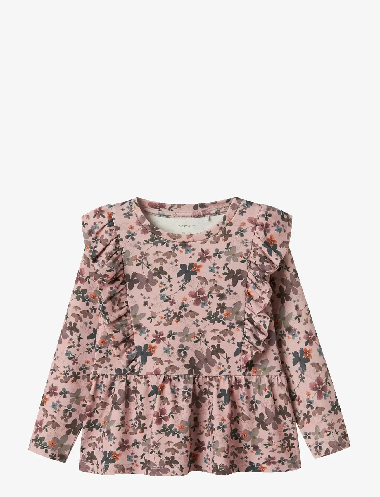 name it - NMFNALINE LS TOP - herbstliche kleidung - burnished lilac - 0