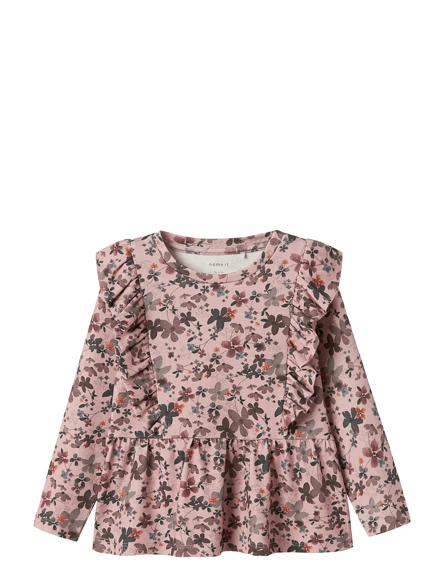 name it - NMFNALINE LS TOP - langärmelig - burnished lilac - 0