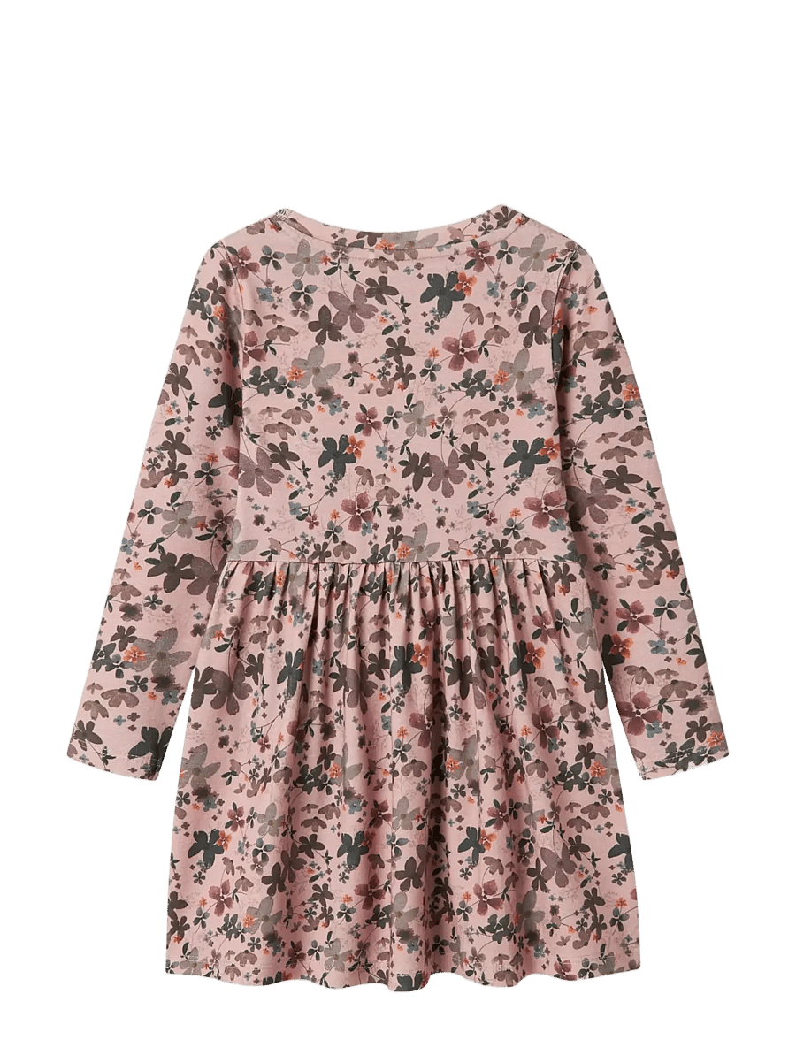 name it - NMFNALINE LS DRESS - langärmelige babykleider - burnished lilac - 2