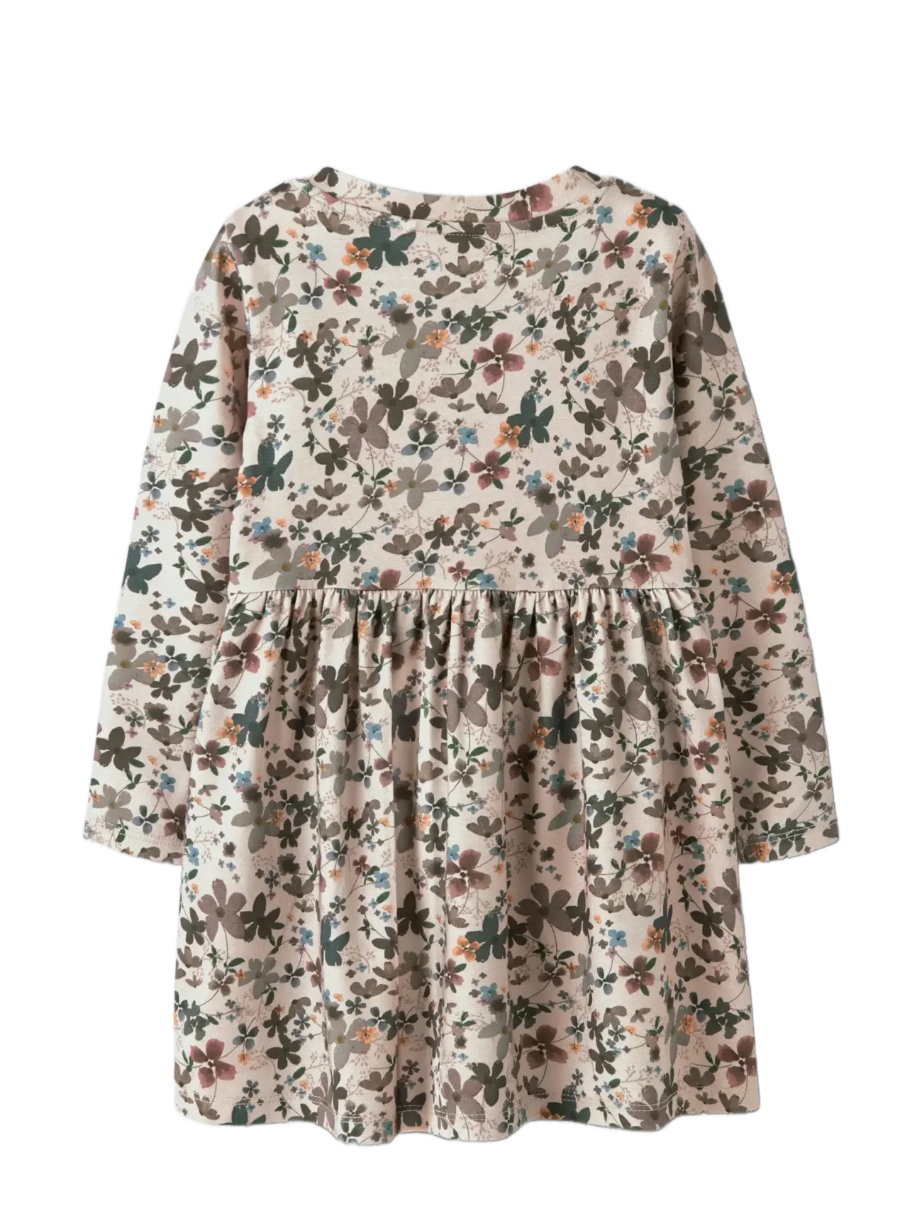 name it - NMFNALINE LS DRESS - langärmelige freizeitkleider - peyote melange - 2