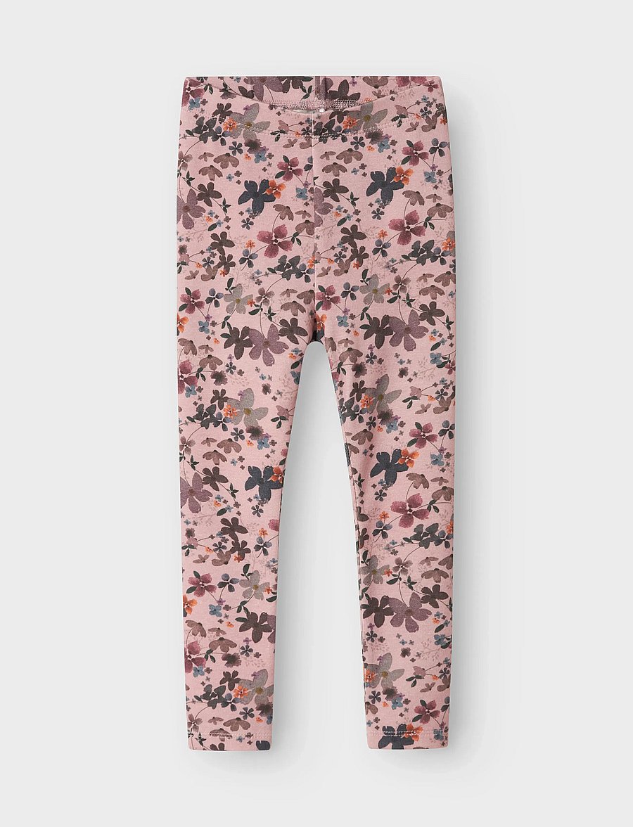 name it - NMFNALINE SLIM LEGGING - legingi - burnished lilac - 0