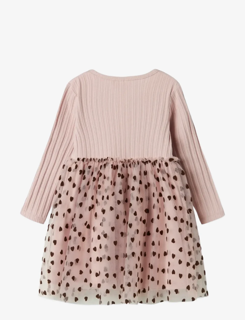 name it - NMFNEA LS TULLE DRESS - langärmelige babykleider - burnished lilac - 1