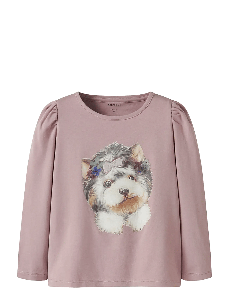 name it - NMFNINEA LS TOP - langærmede t-shirts - burnished lilac - 0