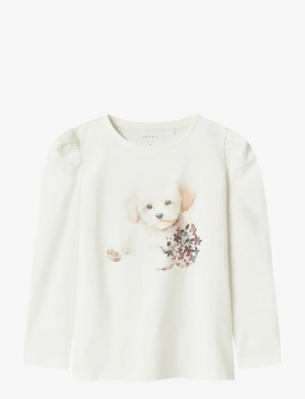 name it - NMFNINEA LS TOP - pikkade varrukatega t-särgid - cloud dancer - 0