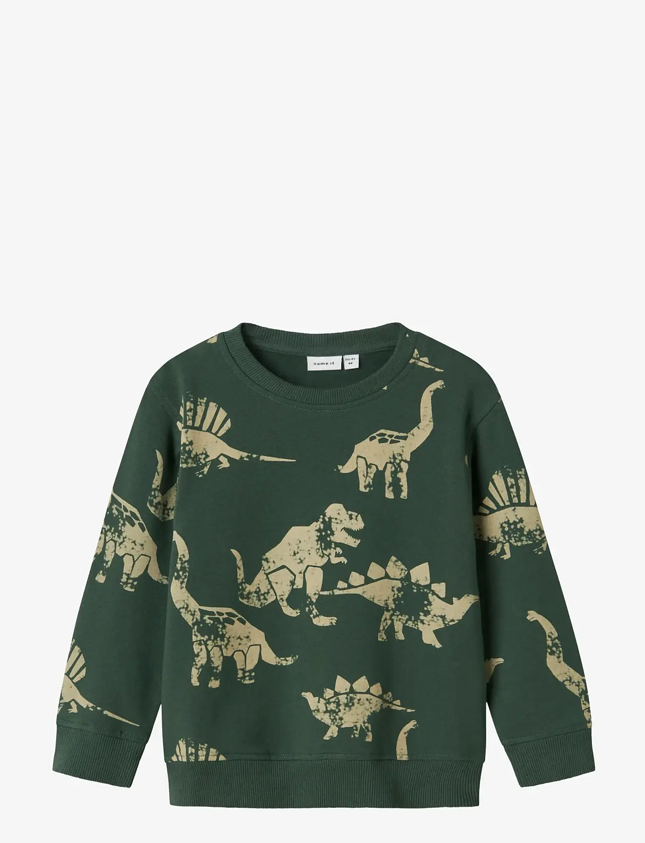 name it - NMMNILAUS LS NREG SWEAT BRU - sweatshirts - garden topiary - 1