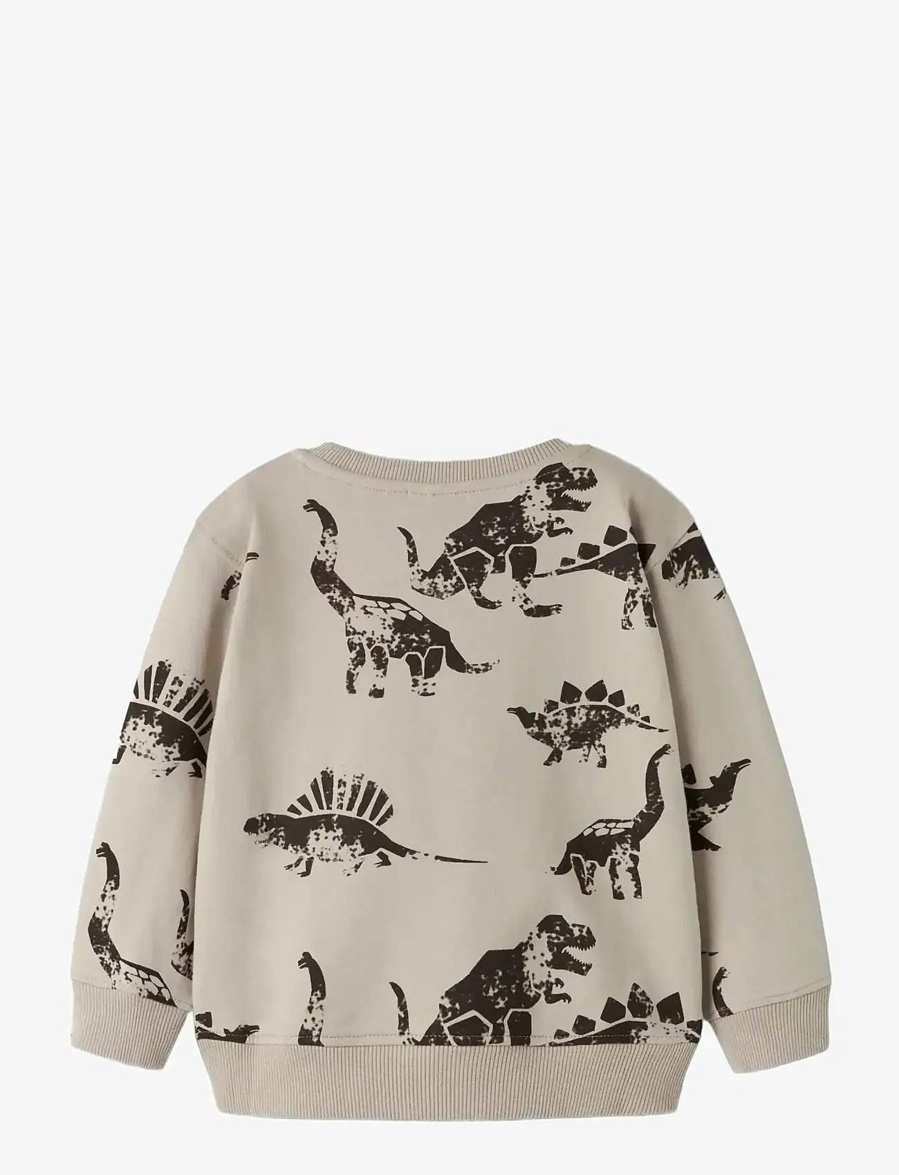 name it - NMMNILAUS LS NREG SWEAT BRU - sweatshirts - island fossil - 2