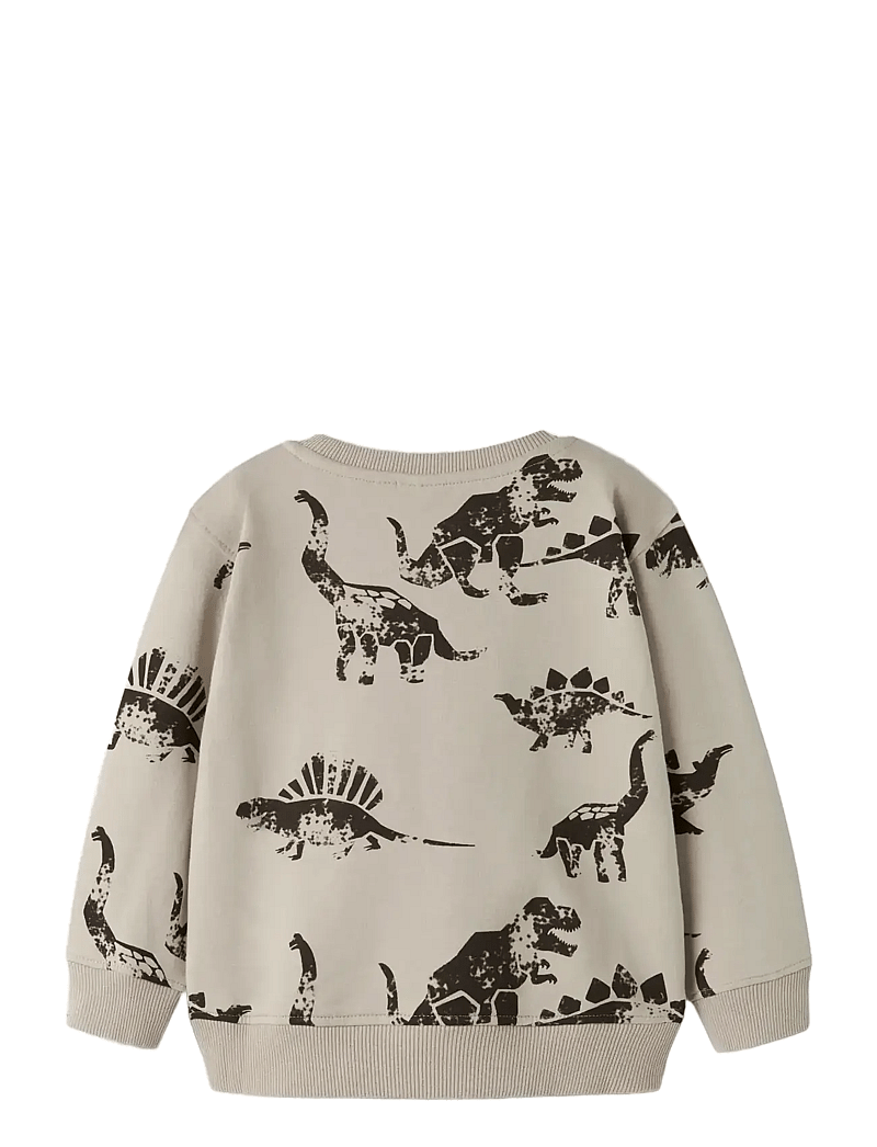 name it - NMMNILAUS LS NREG SWEAT BRU - sweatshirts - island fossil - 2