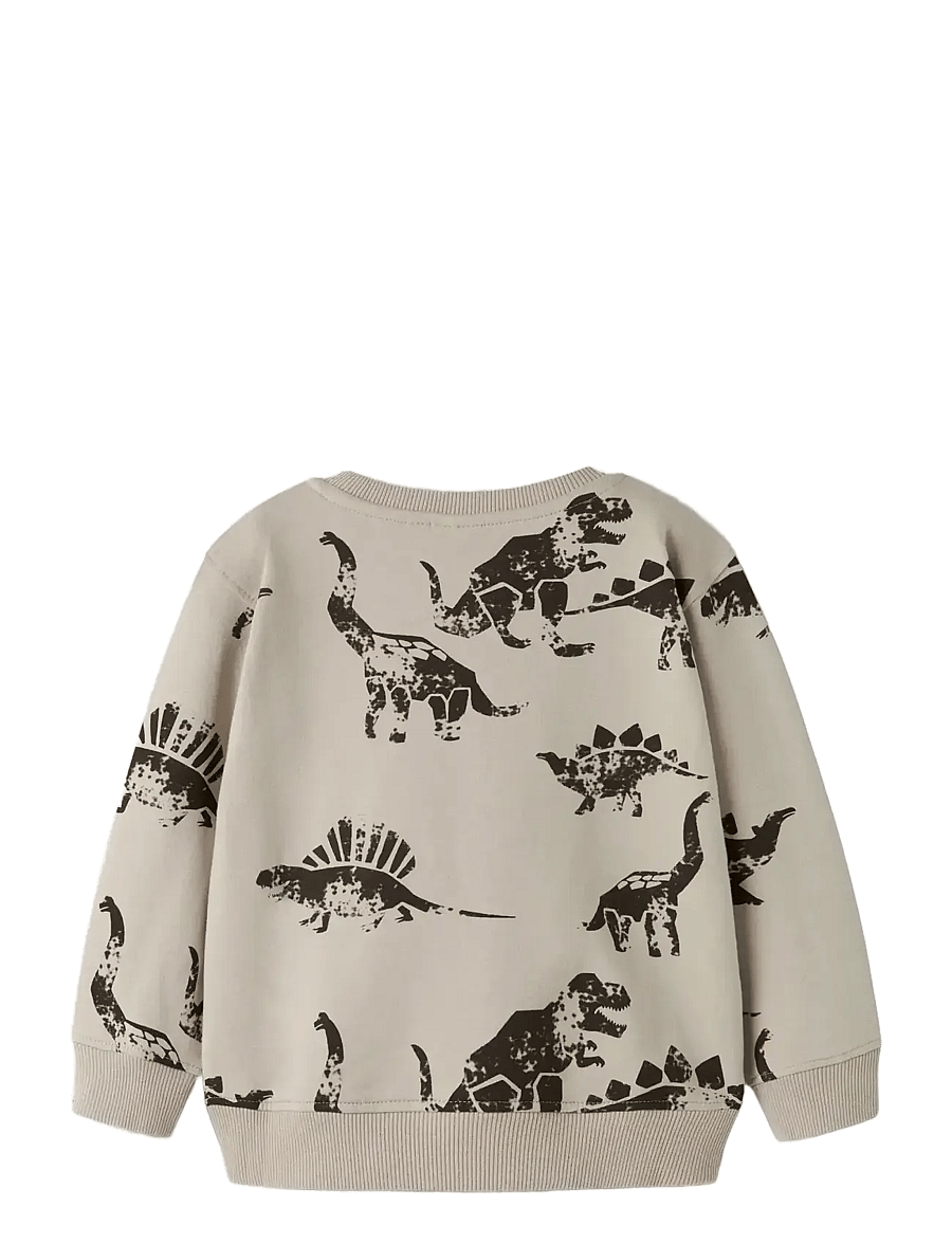 name it - NMMNILAUS LS NREG SWEAT BRU - sweatshirts - island fossil - 2