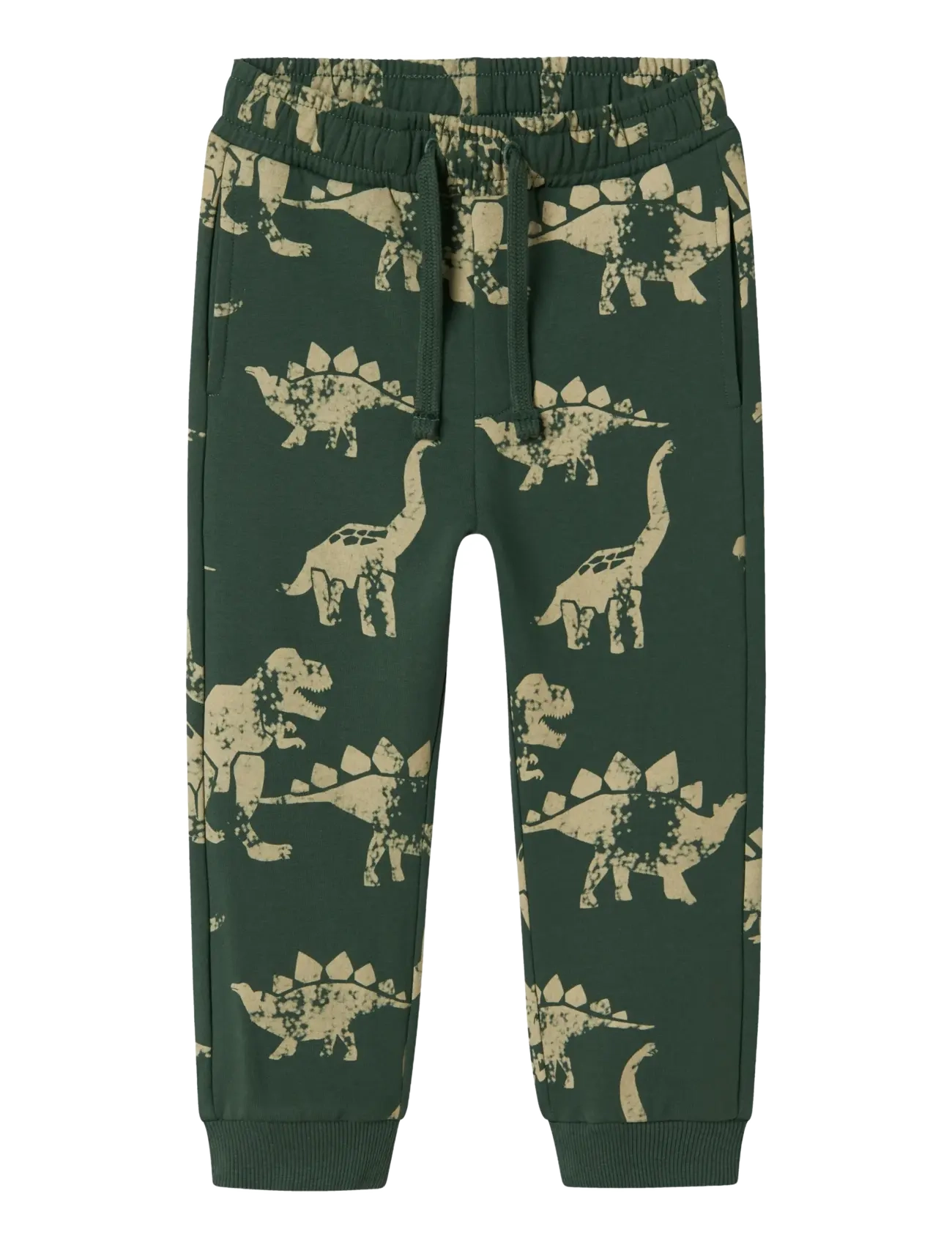 name it NMMNILAUS NREG SWEAT PANT BRU - Riided - GARDEN TOPIARY / khaki/green