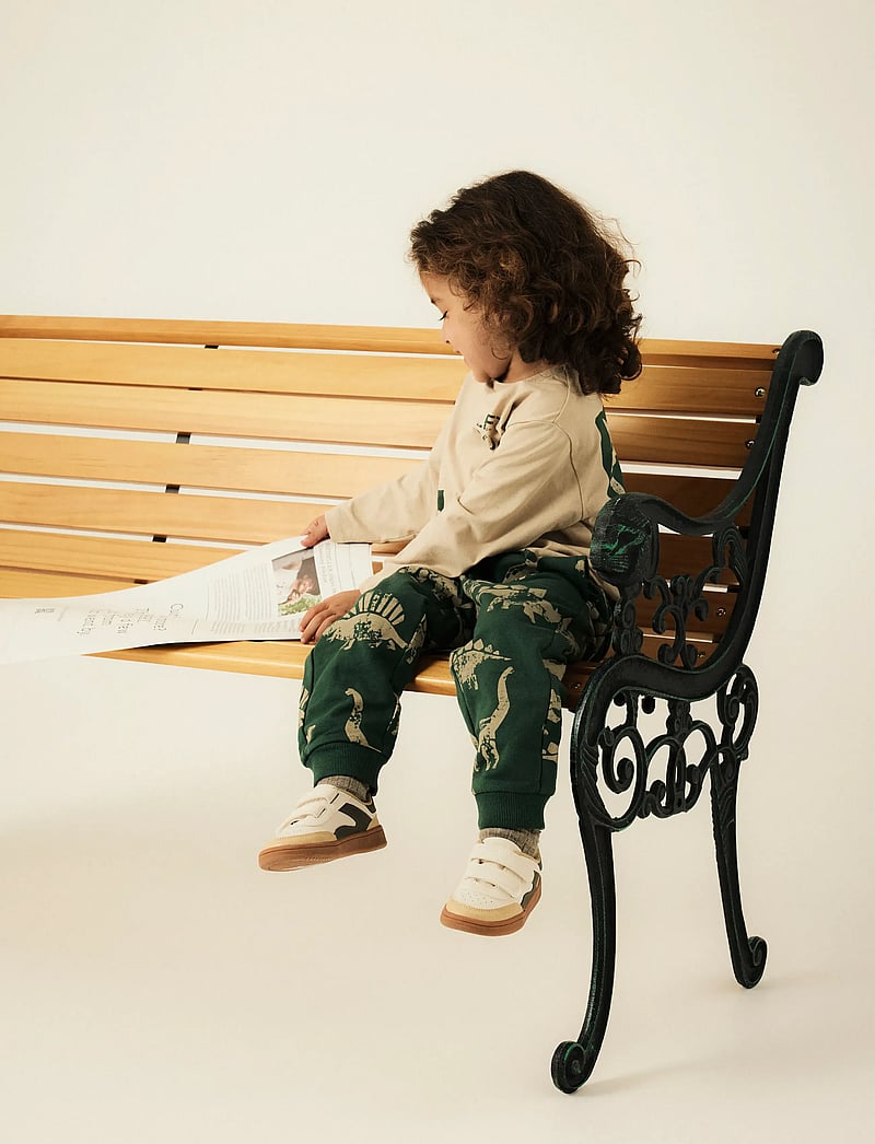 name it - NMMNILAUS NREG SWEAT PANT BRU - sweatpants - garden topiary - 0