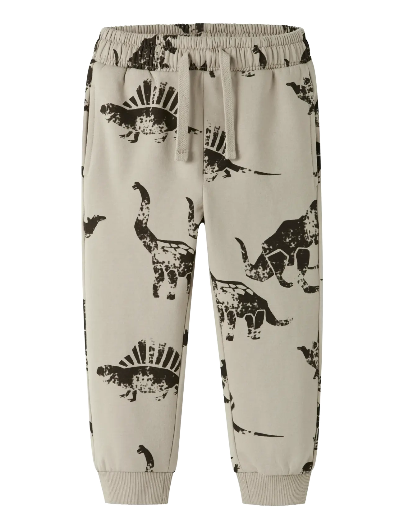 name it NMMNILAUS NREG SWEAT PANT BRU - Sweatpants - ISLAND FOSSIL / beige