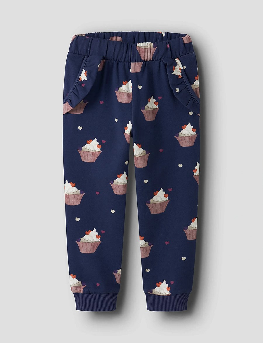 name it - NMFNAYA SWEAT PANT BRU - sweatpants - blueprint - 0