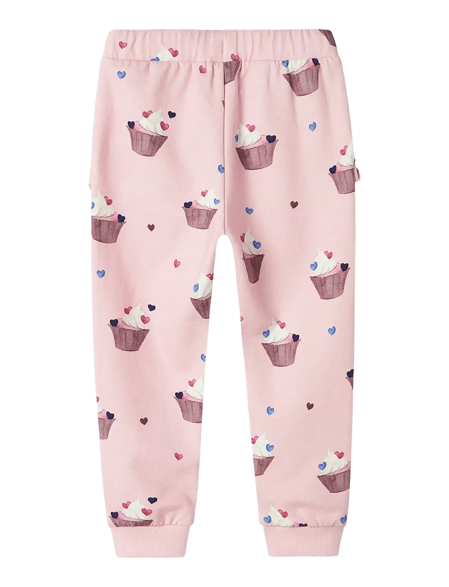 name it - NMFNAYA SWEAT PANT BRU - mjukisbyxor - sweet dreams - 2