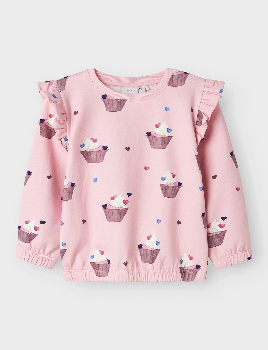 name it - NMFNAYA SWEAT BRU - sweatshirts - sweet dreams - 0