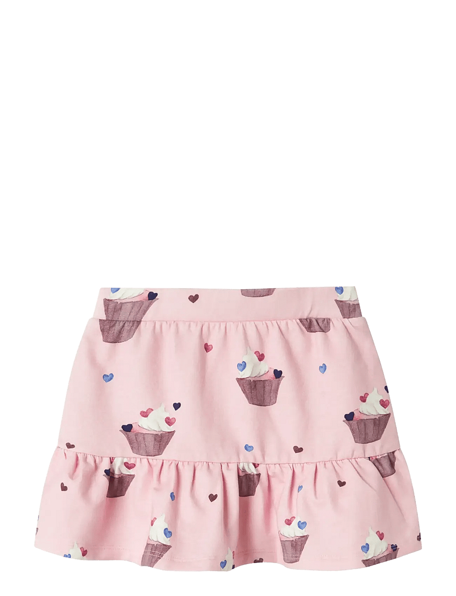 name it - NMFNAYA SWEAT SKIRT BRU - jupes courtes - sweet dreams - 1