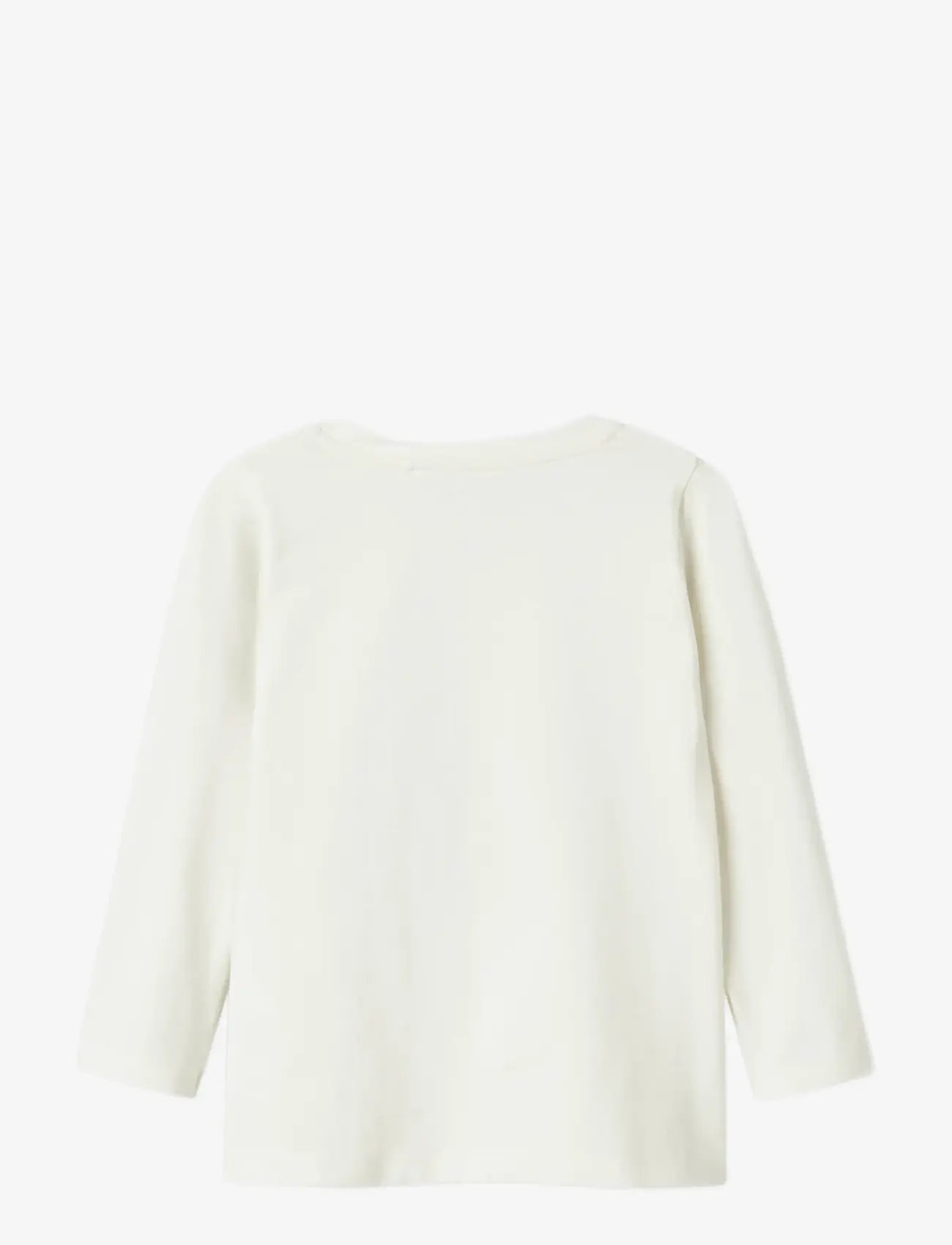 name it - NMFNICHOLA LS TOP BOX - herbstliche kleidung - cloud dancer - 1