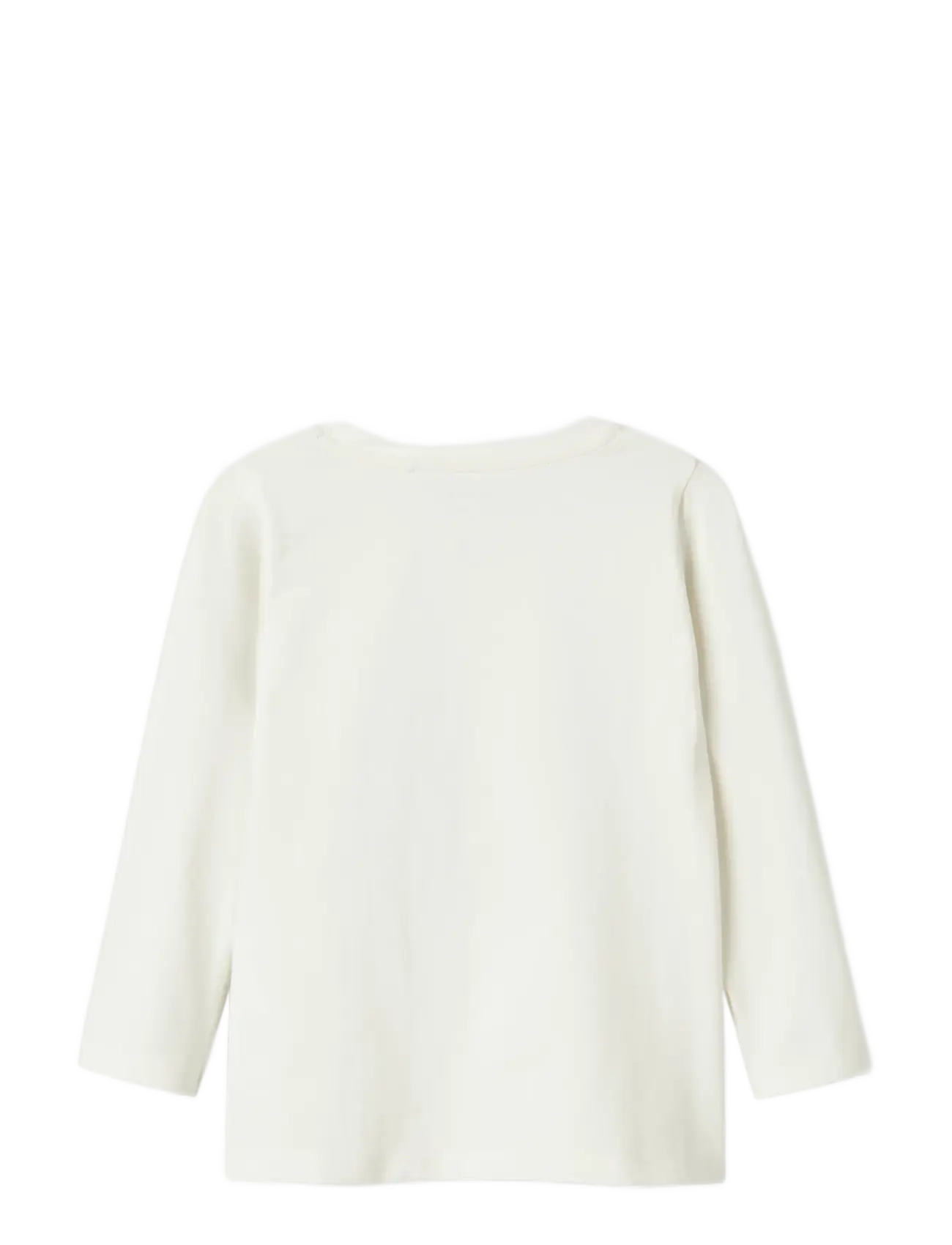 name it - NMFNICHOLA LS TOP BOX - pikkade varrukatega t-särgid - cloud dancer - 2