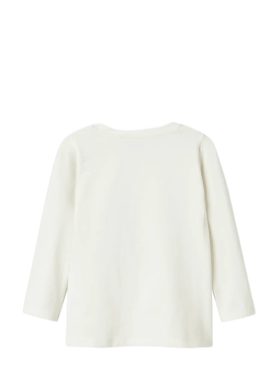 name it - NMFNICHOLA LS TOP BOX - t-shirts à manches longues - cloud dancer - 2