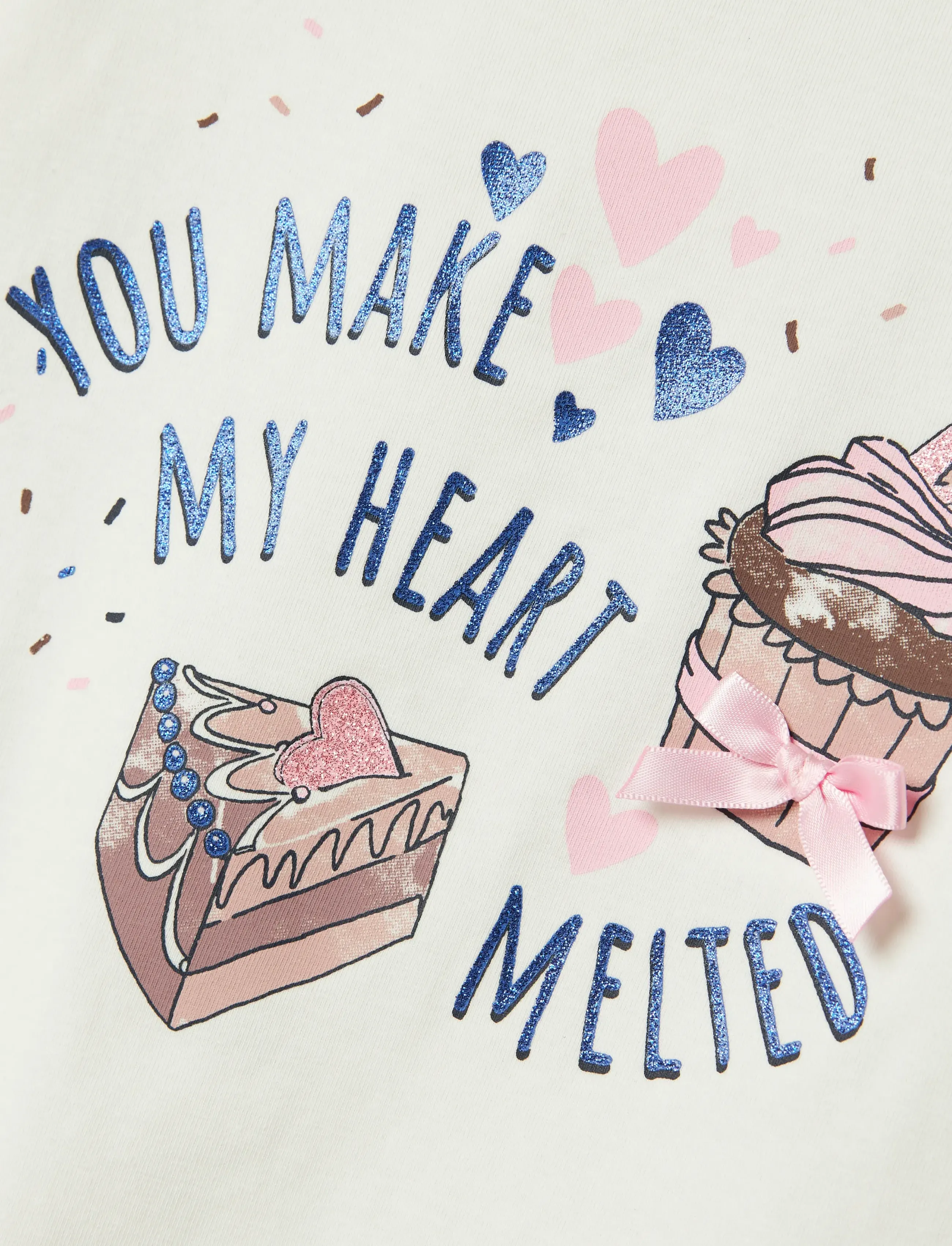 name it NMFNICHOLA LS TOP BOX - Oberteile & T-Shirts - CLOUD DANCER / white