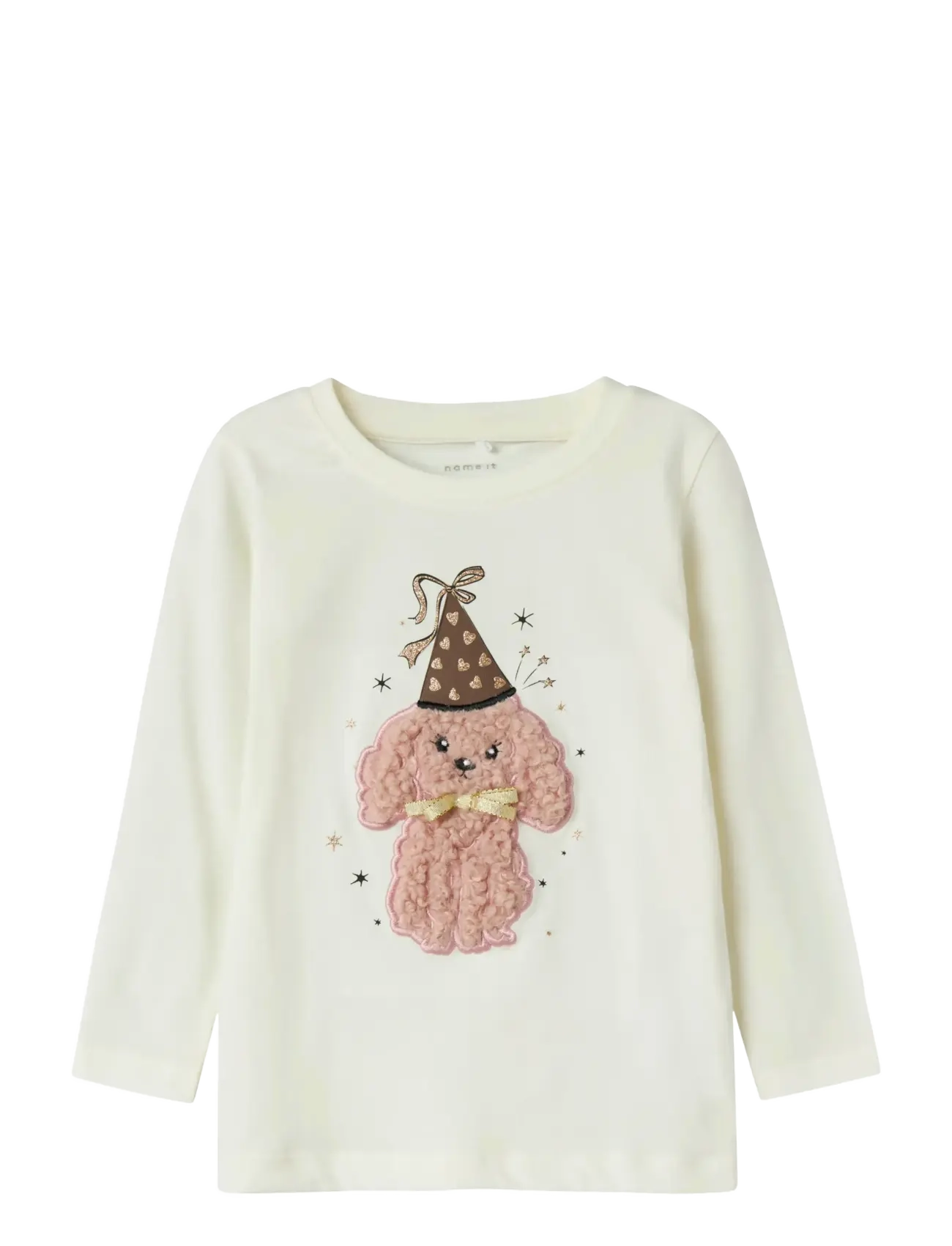 name it NMFNINNA LS TOP BOX - Kläder - CLOUD DANCER / white
